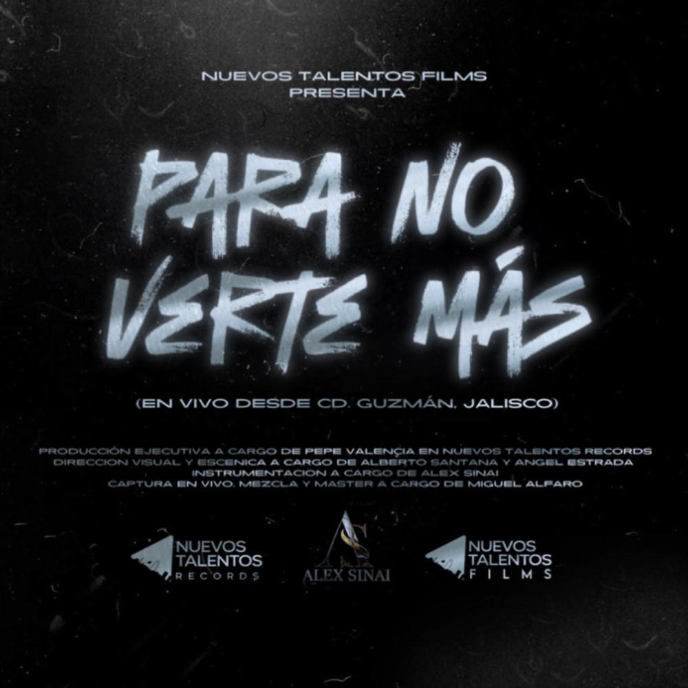 PARA NO VERTE MAS