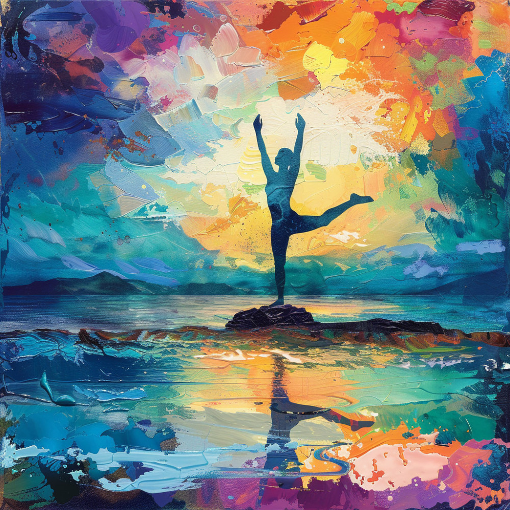 Yoga in Ocean's Embrace