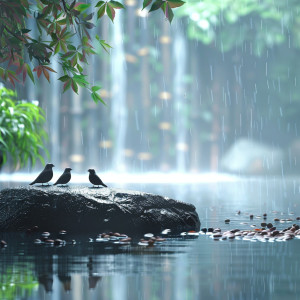 Advaitas的專輯Rain Relaxation: Binaural Birds and Nature's Choir - 92 96 Hz