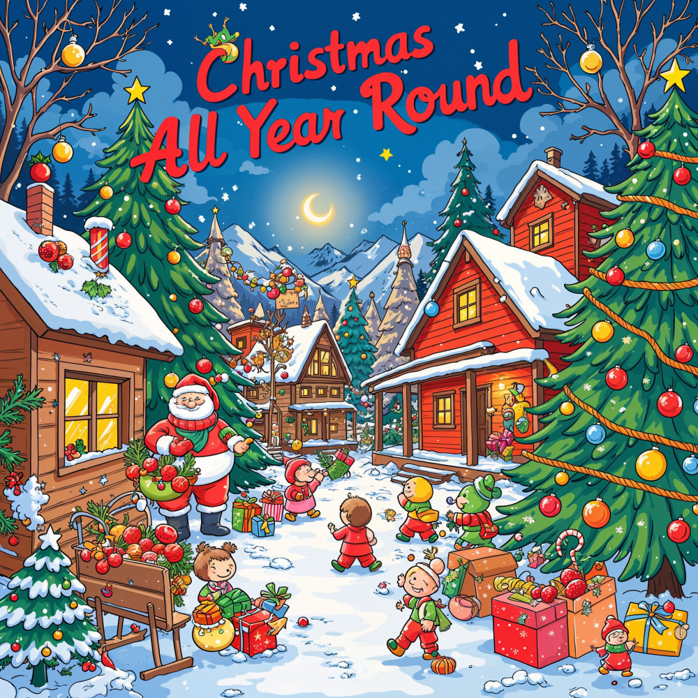 The Christmas Bells Ring in the Silent Night Sky