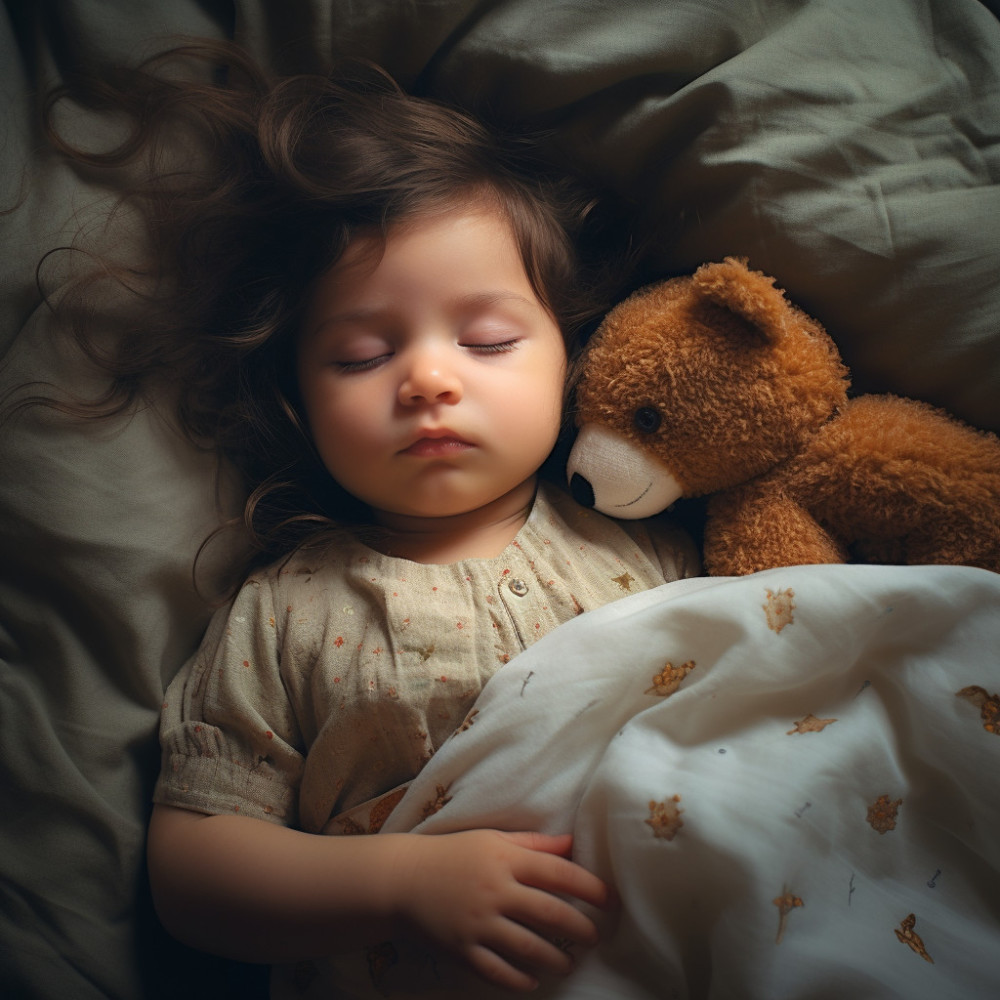 Tranquil Moments in Baby's Embrace