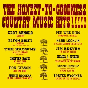 อัลบัม The Honest To Goodness Country Music Hits, Vol. 1 ศิลปิน Various Artists