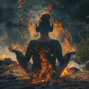 อัลบัม Flame's Insight: Fire Meditation Harmony ศิลปิน Meditation Yoga Music Masters