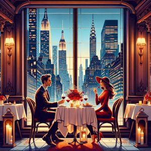 Couple Dinner Date (Two Wine, New York Jazz Restaurant) dari Background Music Masters