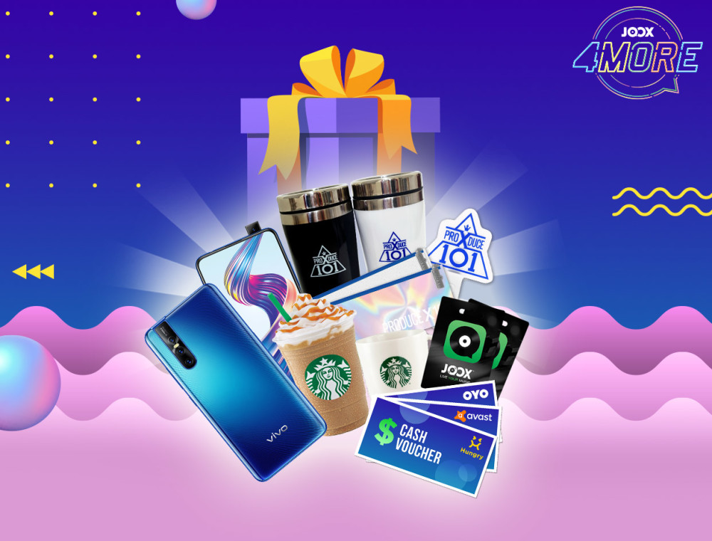 Score These Prizes with JOOX4More!