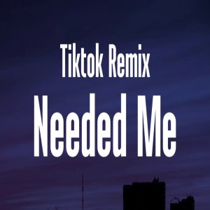 ดาวน์โหลดและฟังเพลง Needed Me Tik Tok Remix พร้อมเนื้อเพลงจาก dj Tik Toker