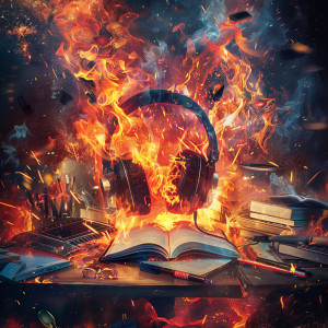 Flamespad Nature Fire Sounds的專輯Blaze of Productivity: Fire Study Music