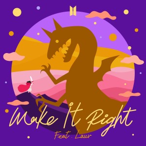 收聽防彈少年團的Make It Right (feat. Lauv)歌詞歌曲