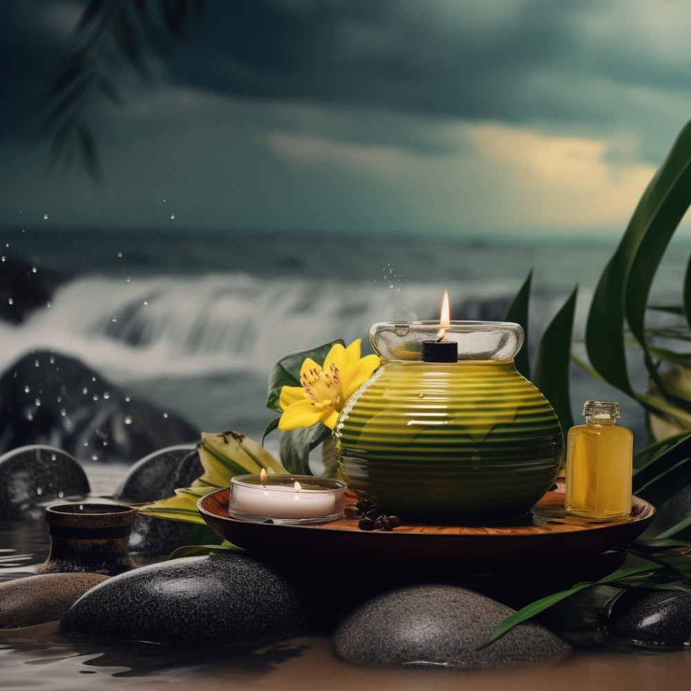 Relaxing Rainy Spa Music