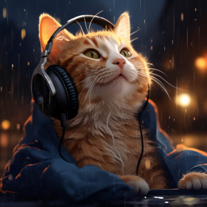 Sleepy Cats的專輯Cat Cascade: Rain Feline Harmony