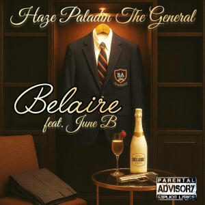 ดาวน์โหลดและฟังเพลง Belaire (feat. June B) (Explicit) พร้อมเนื้อเพลงจาก Haze Paladin The General