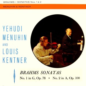 Album Brahms: Sonatas from Yehudi Menuhin