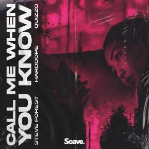 Dengarkan Call Me When You Know lagu dari Steve Forest dengan lirik