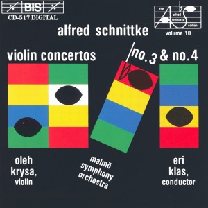 Album Schnittke: Violin Concertos Nos. 3 & 4 from Oleh Krysa