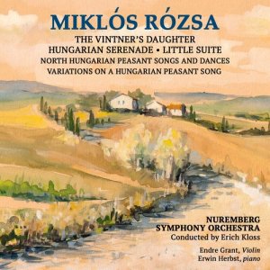 Nuremberg Symphony Orchestra的專輯Milkos Rosa: Hungarian Serenade And Other works