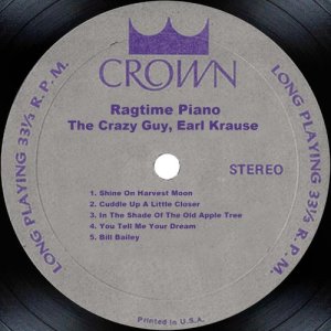 The Crazy Guy的專輯Ragtime Piano