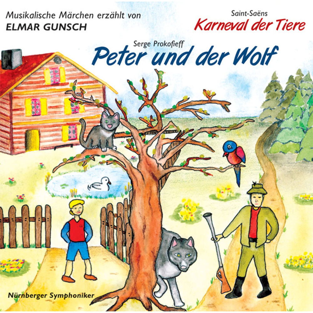 Peter und der Wolf - Der Wolf, die Katze und der Vogel