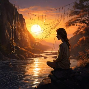 ดาวน์โหลดและฟังเพลง Settling Meditation Tones พร้อมเนื้อเพลงจาก Landscape Dreams