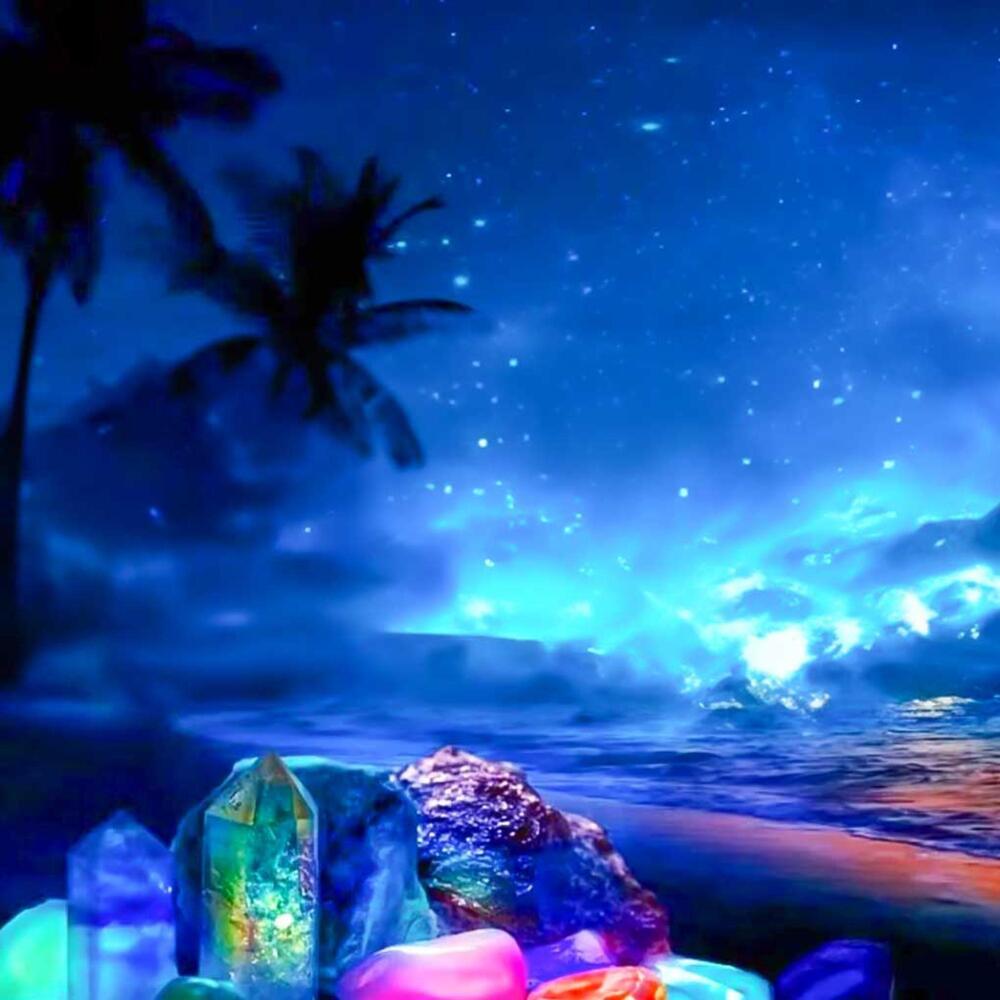Guided Sleep Meditation On The Crystal Beach