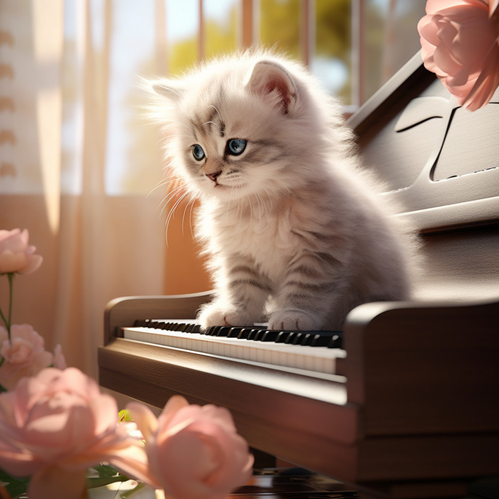 Cats Day Piano Echoes