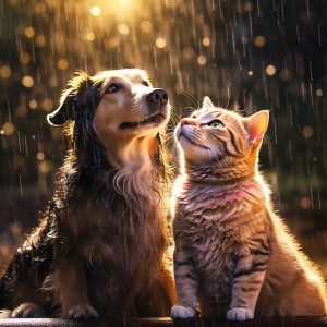 Raining for Calm Pets的專輯Pet Shower: Rain Pet Relaxation