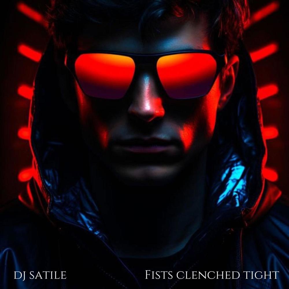 Fists clenched tight