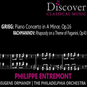The Philadelphia Orchestra的專輯Grieg: Piano Concerto in A Minor, Op. 16; Rachmaninov: Rhapsody on a Theme of Paganini, Op. 43