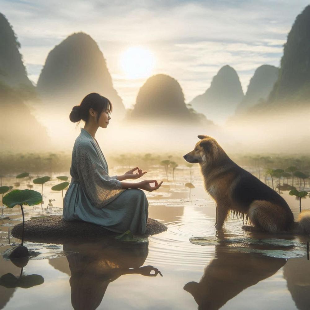 Calm your mind, and your soul will speak