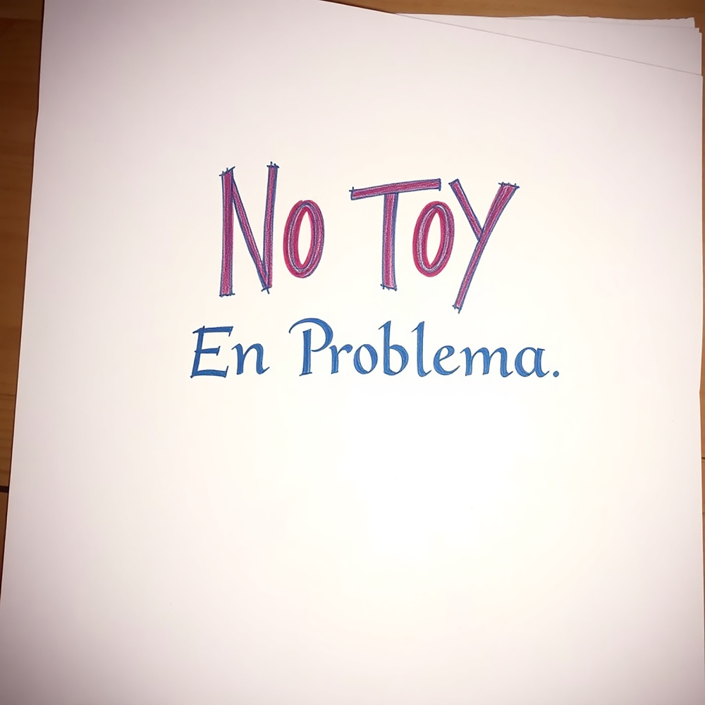 No Toy En Problema
