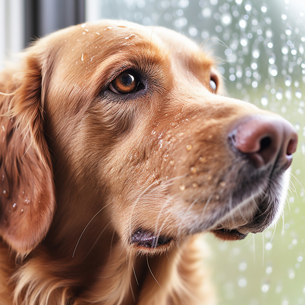Alegre Goce Musical Del Perro Lluvioso