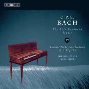 Miklós Spányi的專輯C.P.E. Bach: The Solo Keyboard Music, Vol. 39