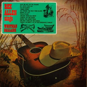 Album Western Ballads from Rex Allen