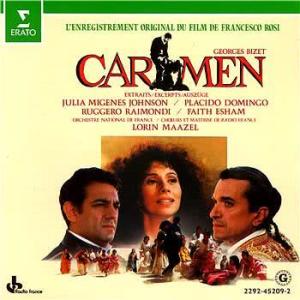 ดาวน์โหลดและฟังเพลง Bizet: Carmen, WD 31, Act 2: "Votre toast je peux vous le rendre" (Escamillo, Frasquita, Mercédès, Carmen, Moralès, Zuniga, Chorus) พร้อมเนื้อเพลงจาก Lorin Maazel & Orchestre National France