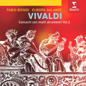 ดาวน์โหลดและฟังเพลง Concerto for solo violin, 2 cellos & strings in C major RV561: Largo พร้อมเนื้อเพลงจาก Europa Galante