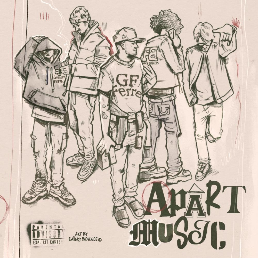 apart music (feat. tweyes!, KOUT, KASECOLD & BIGMONEYFUTURENOW) (Explicit)