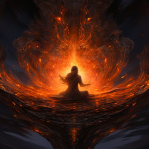 อัลบัม Fire Meditation: Calm Blaze Sound ศิลปิน Chillum
