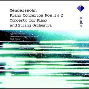 อัลบัม Mendelssohn : Piano Concertos Nos 1, 2 & Piano Concerto in A minor  -  Apex ศิลปิน Cyprien Katsaris