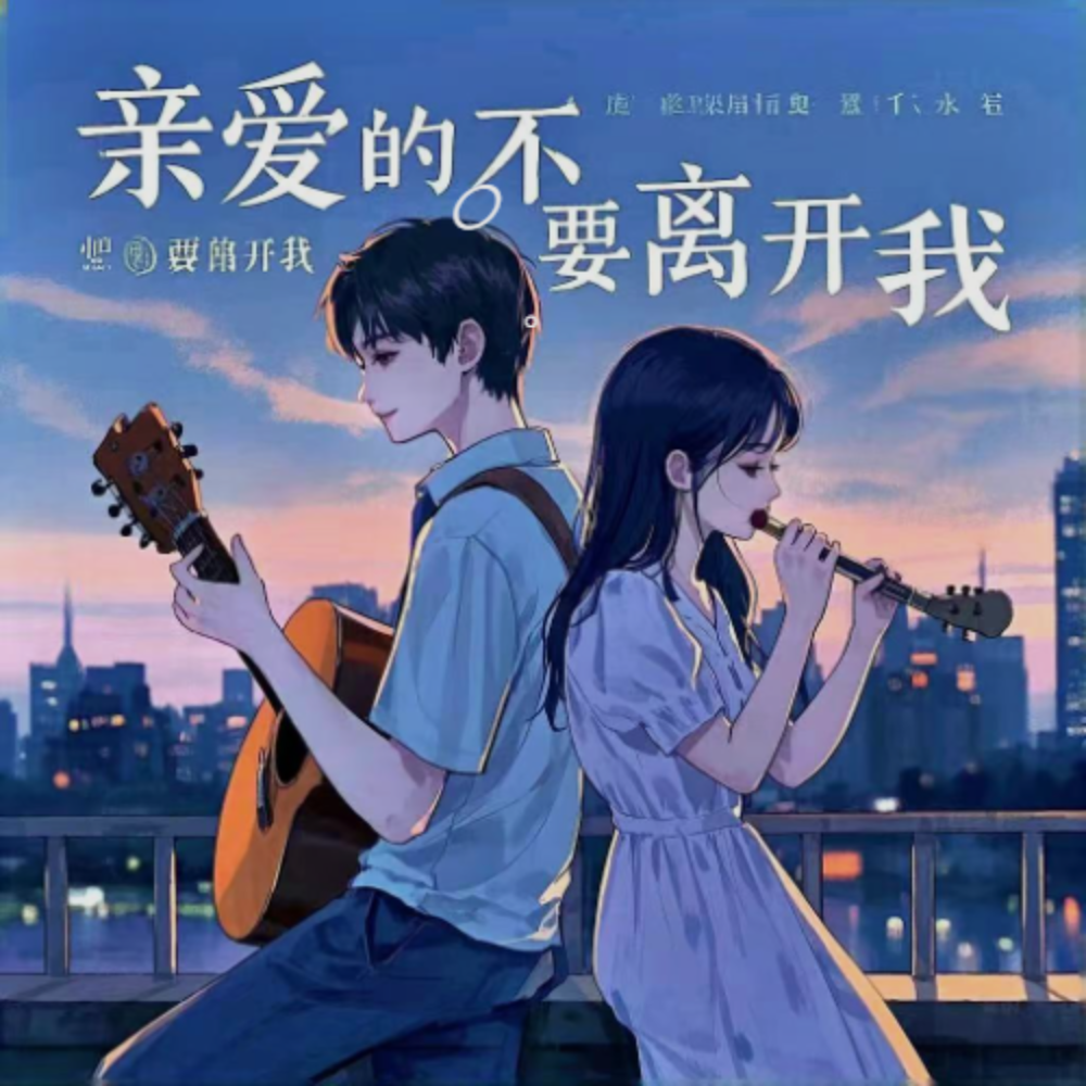 亲爱的不要离开我（DJ默涵对唱版） (完整版)