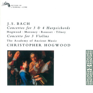 Davitt Moroney的專輯Bach, J.S.: Concertos for 3 & 4 Harpsichords