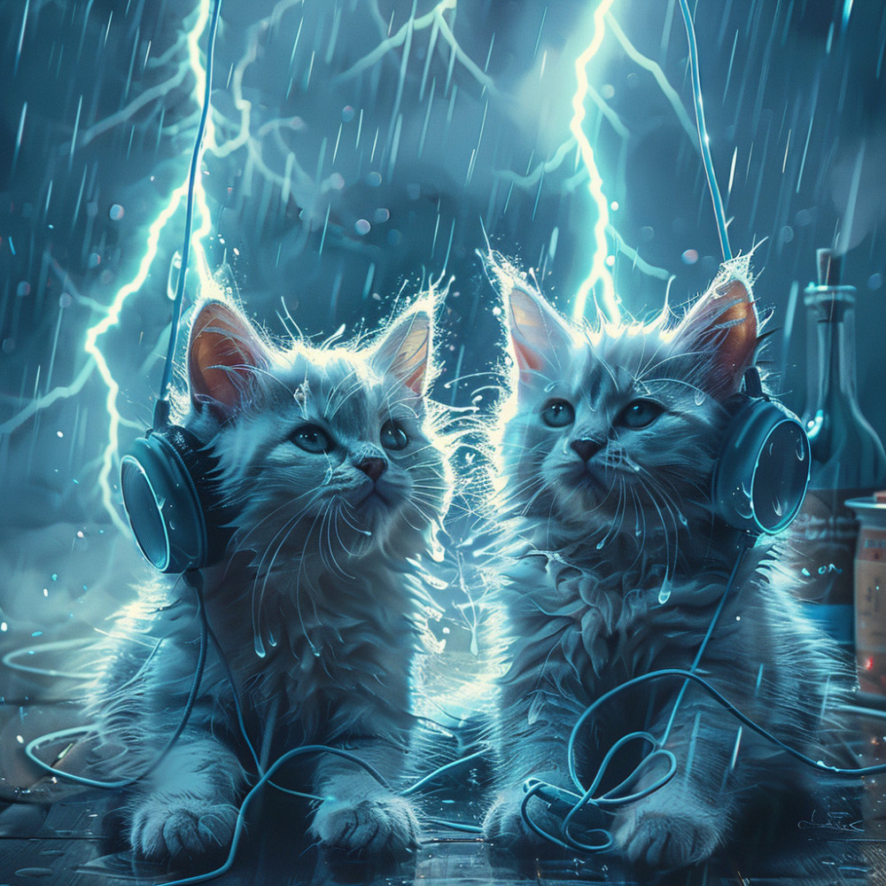 Roaring Sky Calm Kitty