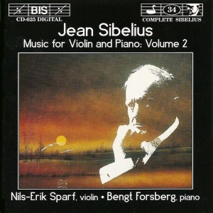 Sibelius: Music for Violin and Piano, Vol. 2 dari Bengt Forsberg