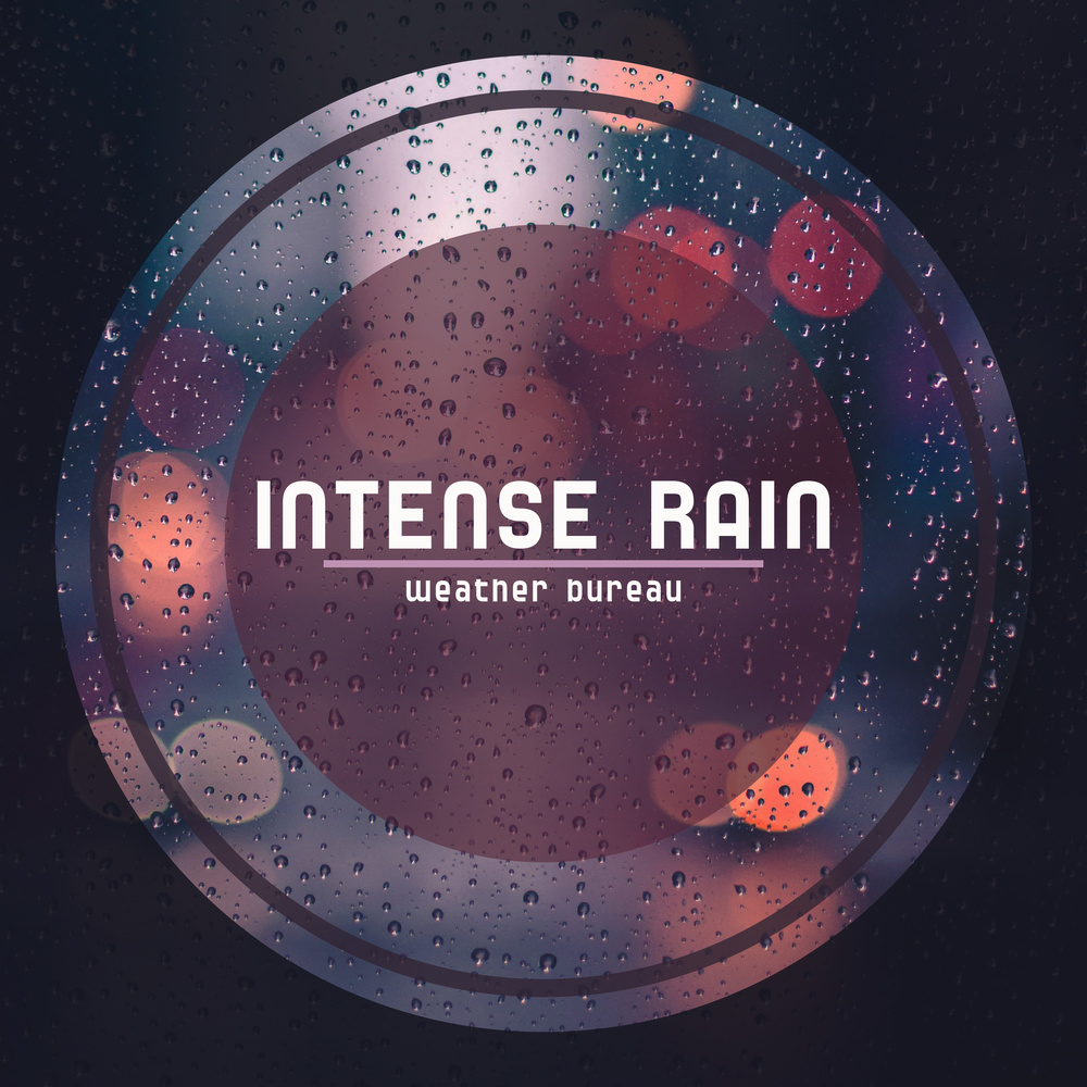 Intense Rain (Seamless)