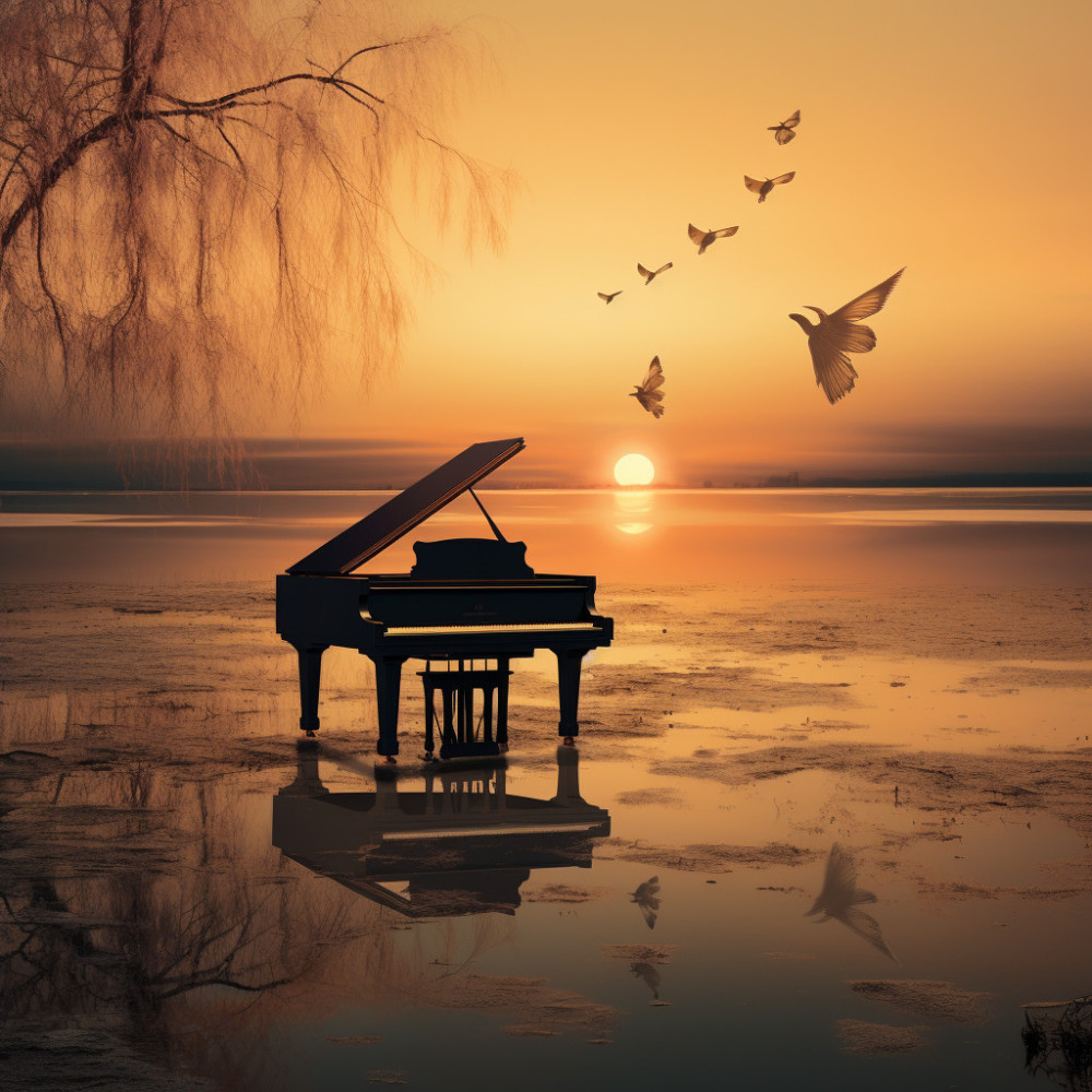 Piano in Chromatic Waves