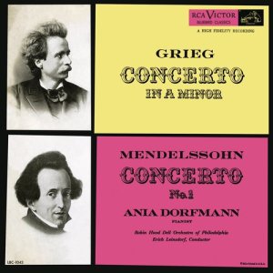 Robin Hood Dell Orchestra of Philadelphia的專輯Grieg: Piano Concerto in A Minor, Op. 16 - Mendelssohn: Piano Concerto No. 1, Op. 25