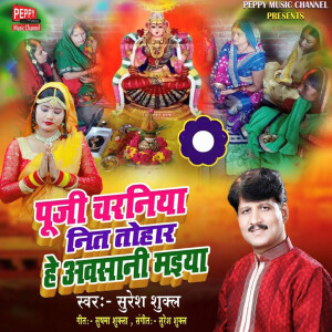 Listen to Puji Charaniya Nit Tohar He Awasani Maiya song with lyrics from Suresh Shukla