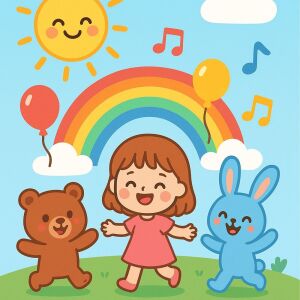 Listen to У меня живёт котёнок song with lyrics from детские песни