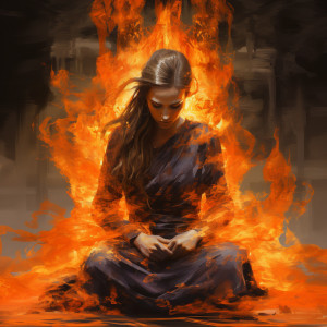 Album Fire Essence: Meditative Chord Progression from Fireplace Sample Master