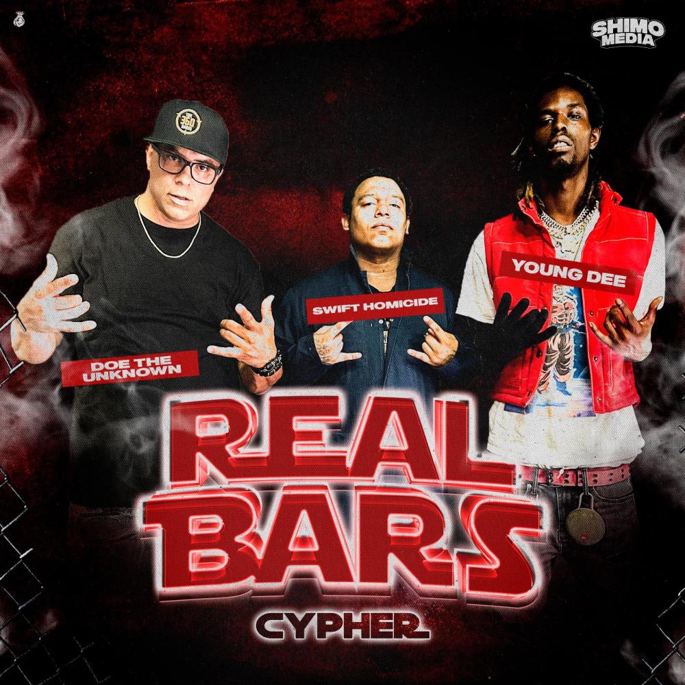 Real Bars Cypher 7 (feat. Doe The Unknown, Swift Homicide & young Dee) (Explicit)