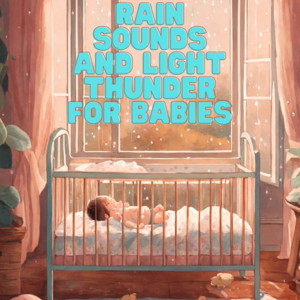 Rain Sounds And Light Thunder For Babies