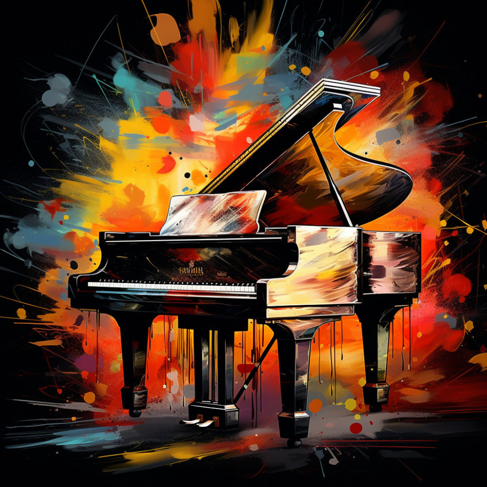 Energetic Piano Rhythmic Life